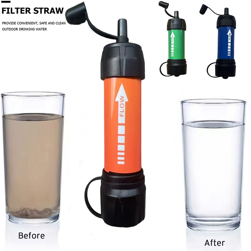 Water Filter Straw - Outdoor Portable Water Filter for Hiking