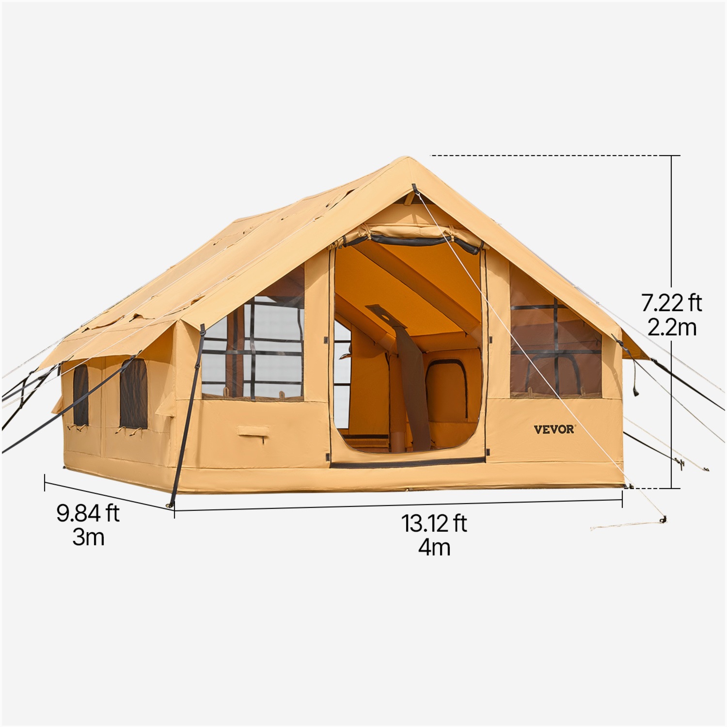 Outdoor Adventurer - Inflatable Camping Tent – 4×3.1m or