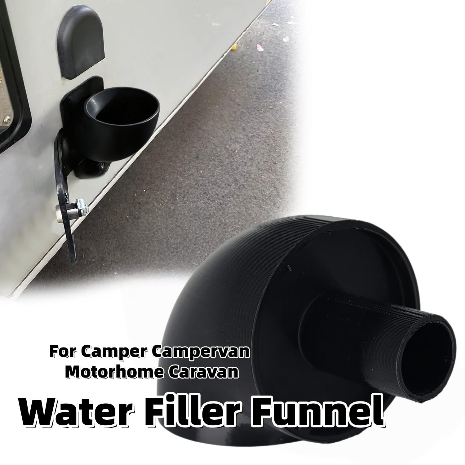 Outdoor Adventurer - RV Water Filler Funnel Camping Fresh