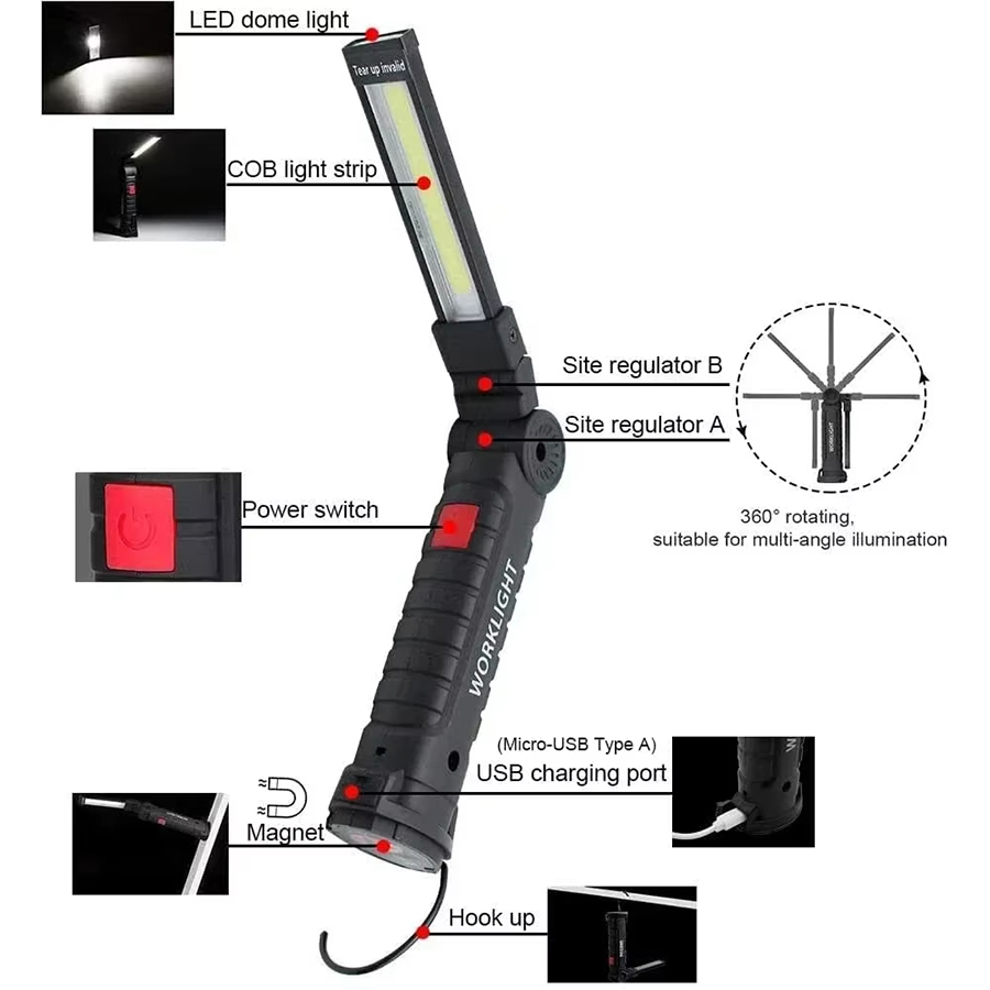 Portable LED Flashlight with M – обзор и цена Outdoor Adventurer