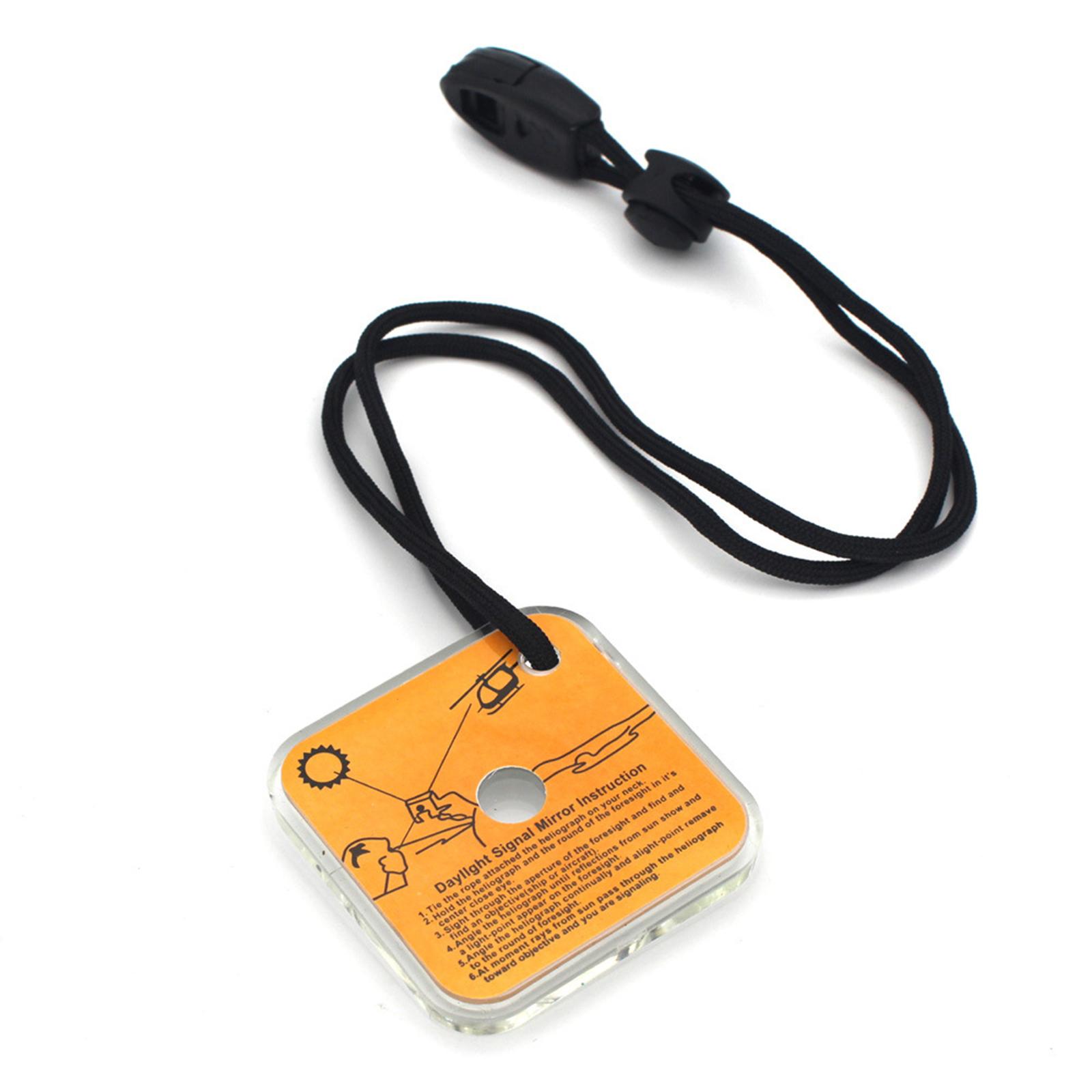 Portable Emergency Signal Mirr – обзор и цена Outdoor Adventure Activities