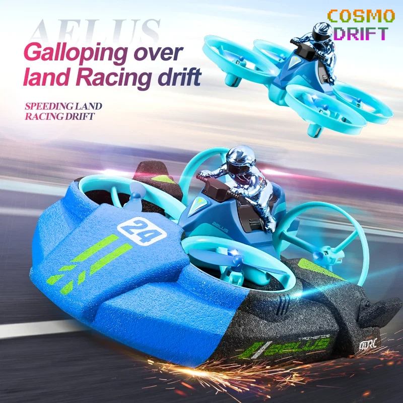 3-in-1 Land Air Sea RC Aircraf – обзор и цена Outdoor Adventure Toys For Kids
