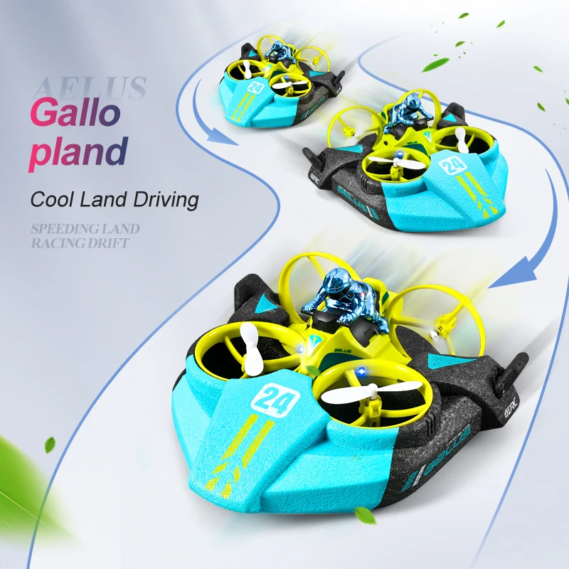 3-in-1 Land Air Sea RC Aircraf – обзор и цена Outdoor Adventure Toys For Kids