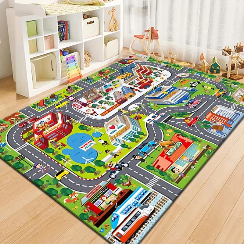 Colorful Kids City Map Play Ma – обзор и цена Outdoor Adventure Toys For Kids