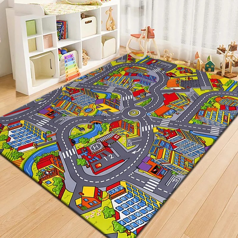 Colorful Kids City Map Play Ma – обзор и цена Outdoor Adventure Toys For Kids
