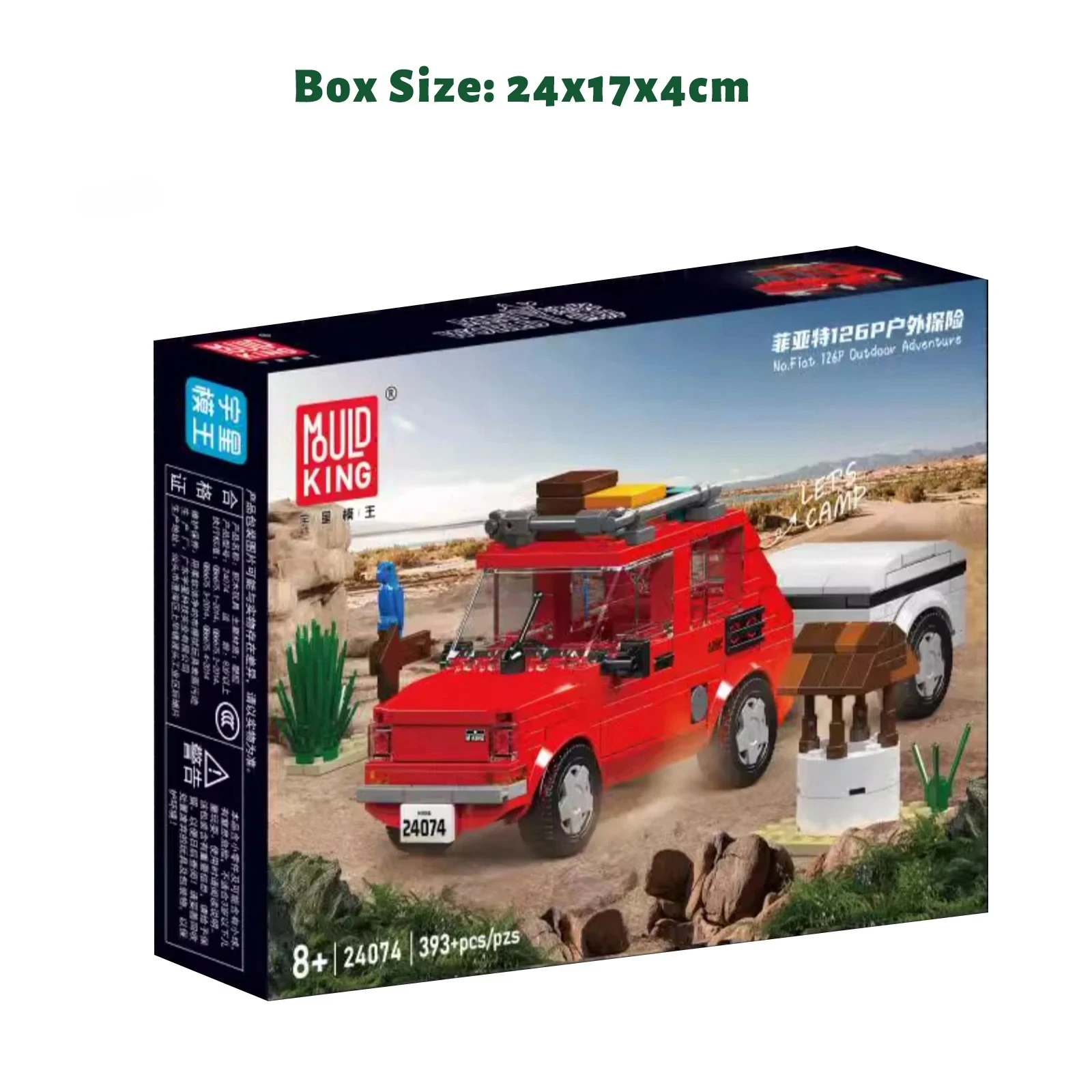 393PCS MOC DIY Camper Van Buil – обзор и цена Outdoor Adventure Toys For Kids