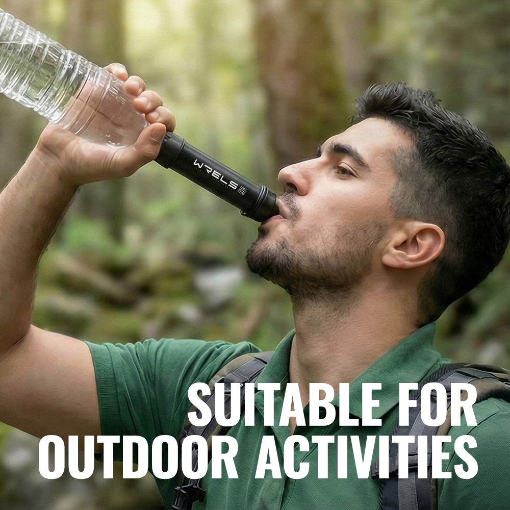 WRELS Outdoor Water Purifier P – обзор и цена Water Filter Straw