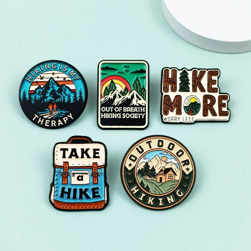 Vintage Outdoor Hiking Brooch  – обзор и цена Outdoor Adventures Clothing