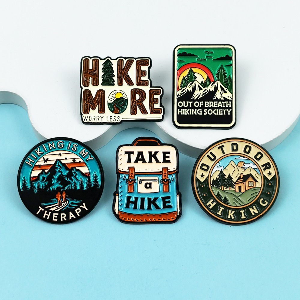 Vintage Outdoor Hiking Brooch  – обзор и цена Outdoor Adventures Clothing