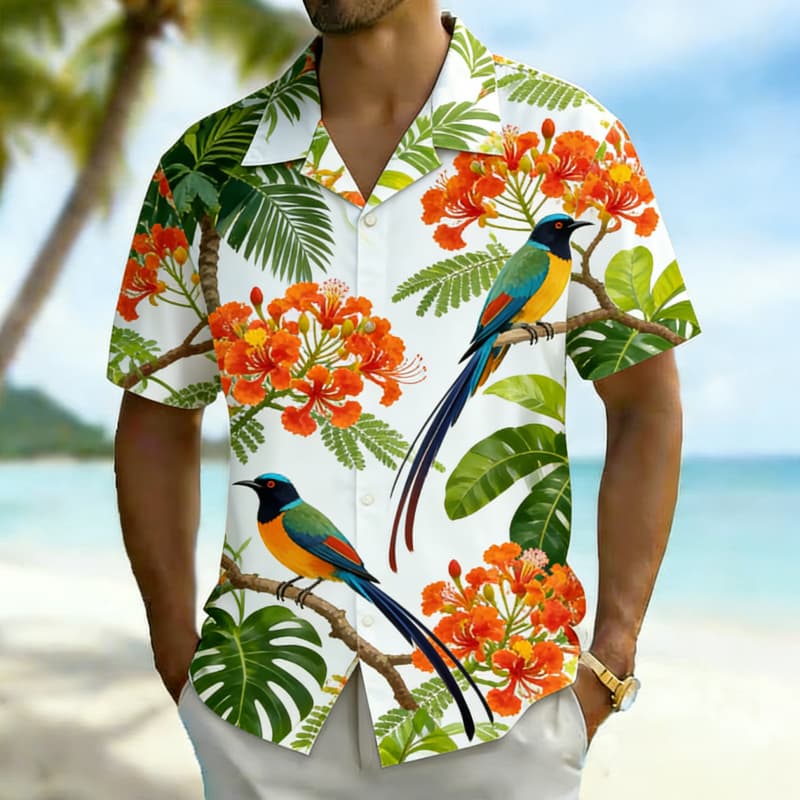 Men's Premium Tropical Bird Pr – обзор и цена Outdoor Adventure Vacations
