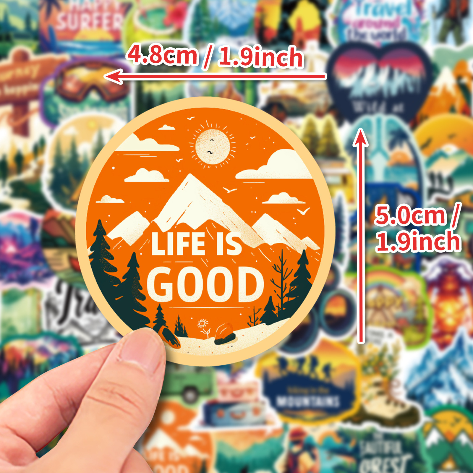 10/50PCS Outdoor Hiking Advent – обзор и цена Outdoor Adventure Toys For Kids
