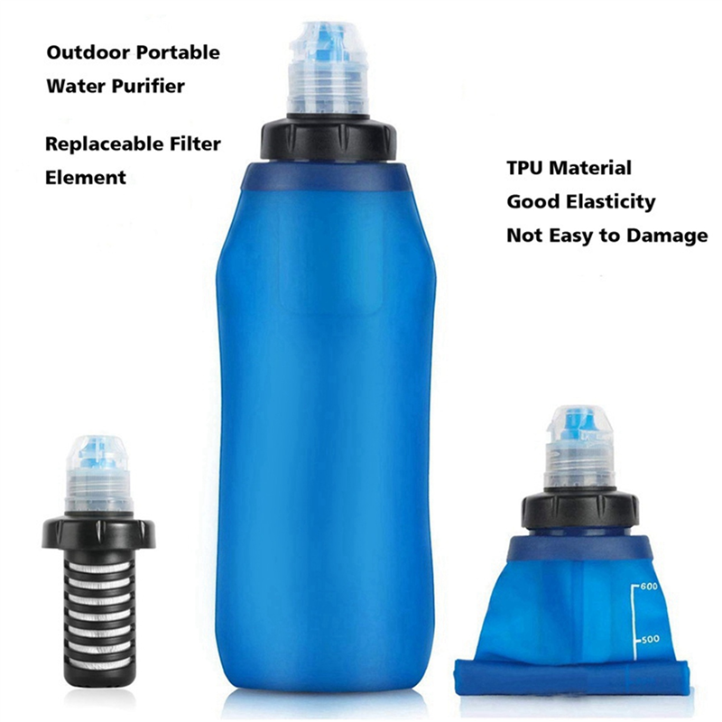 3 Pcs 500Ml Water Filter Bottl – обзор и цена Water Filter Straw