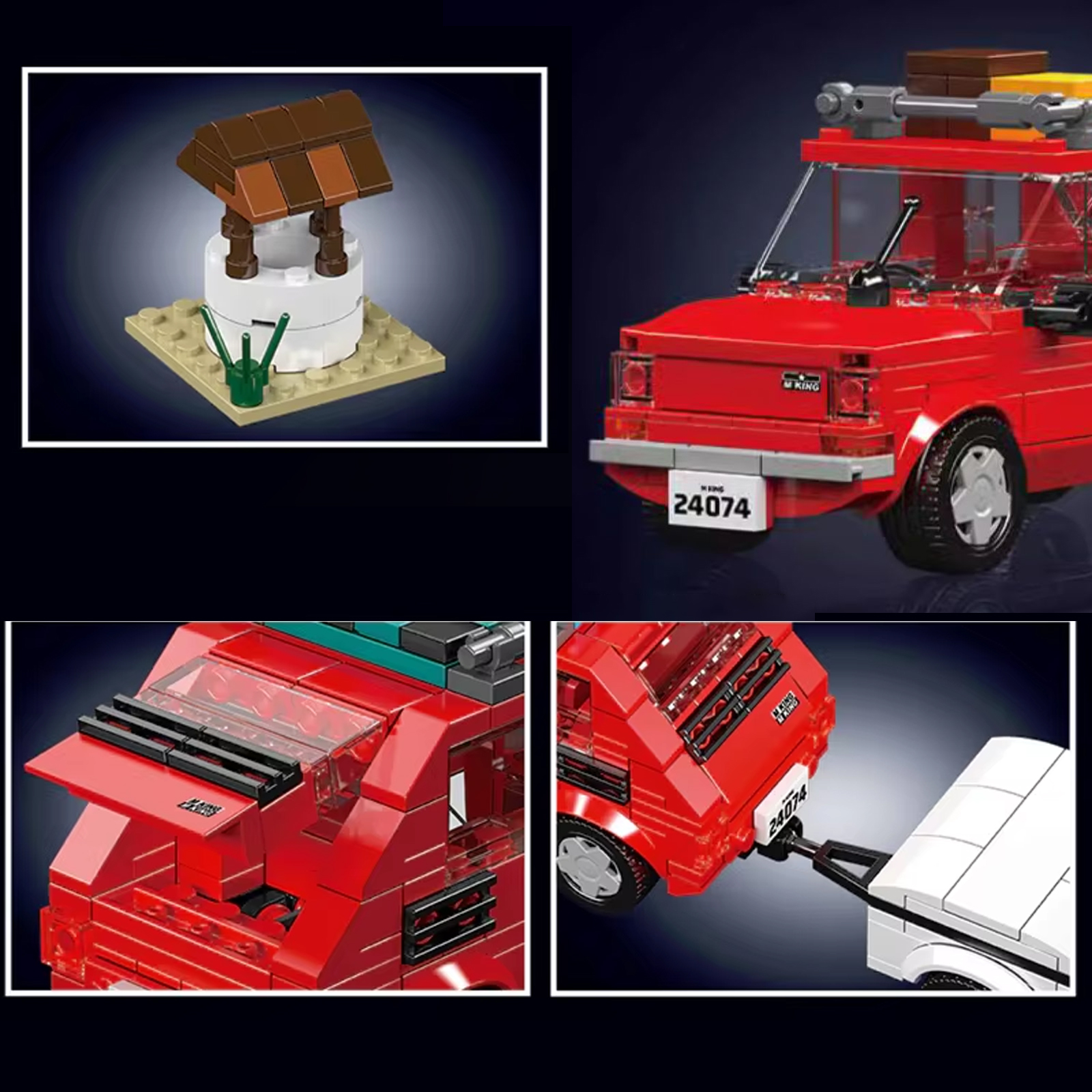Mould King 24074 No.Fiat 126P  – обзор и цена Outdoor Adventure Toys For Kids