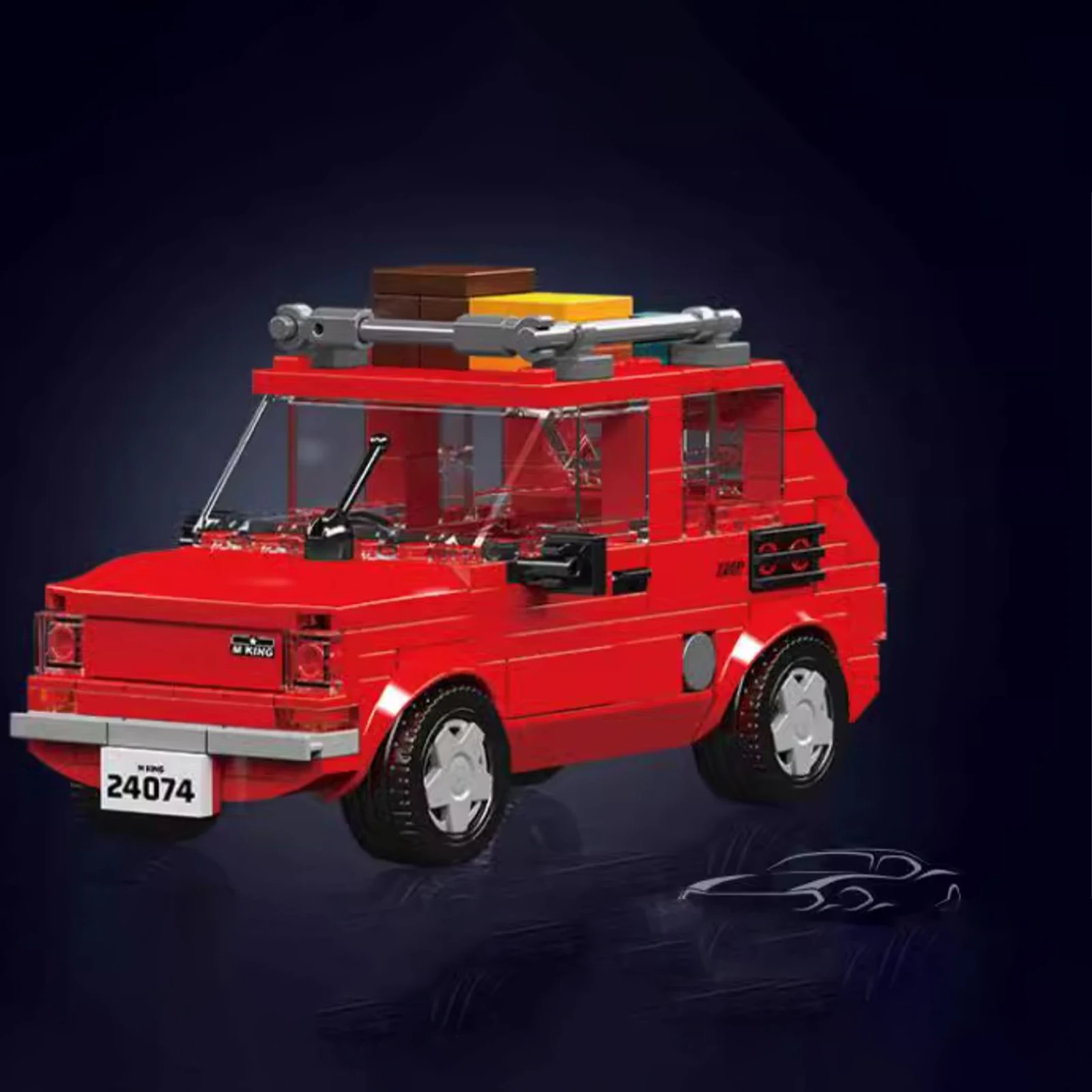 Mould King 24074 No.Fiat 126P  – обзор и цена Outdoor Adventure Toys For Kids