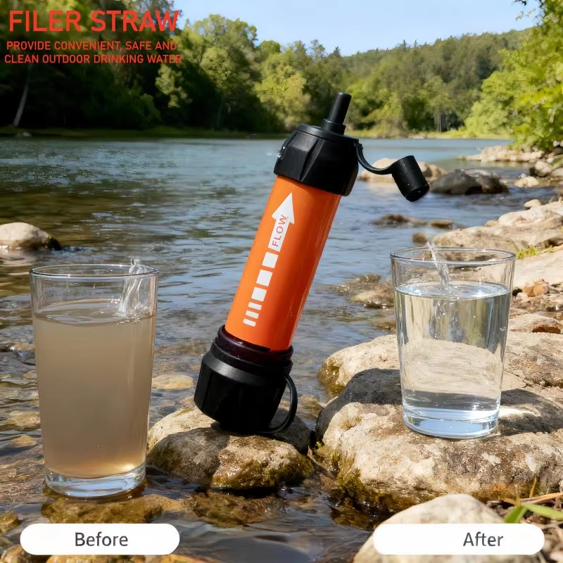 Emergency Portable Water Purif – обзор и цена Water Filter Straw