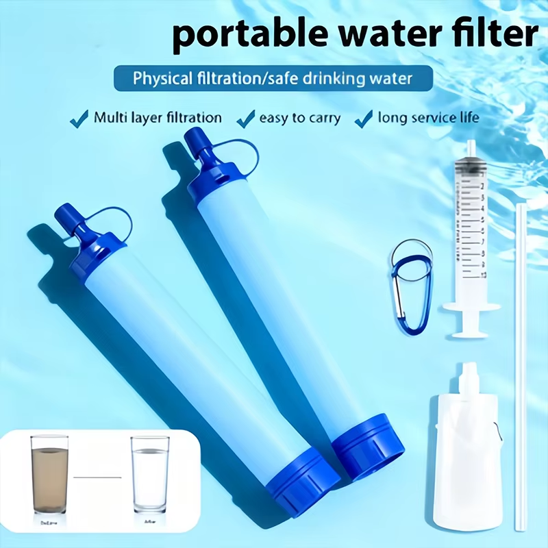 1pcs Outdoor Water Filter, Per – обзор и цена Water Filter Straw
